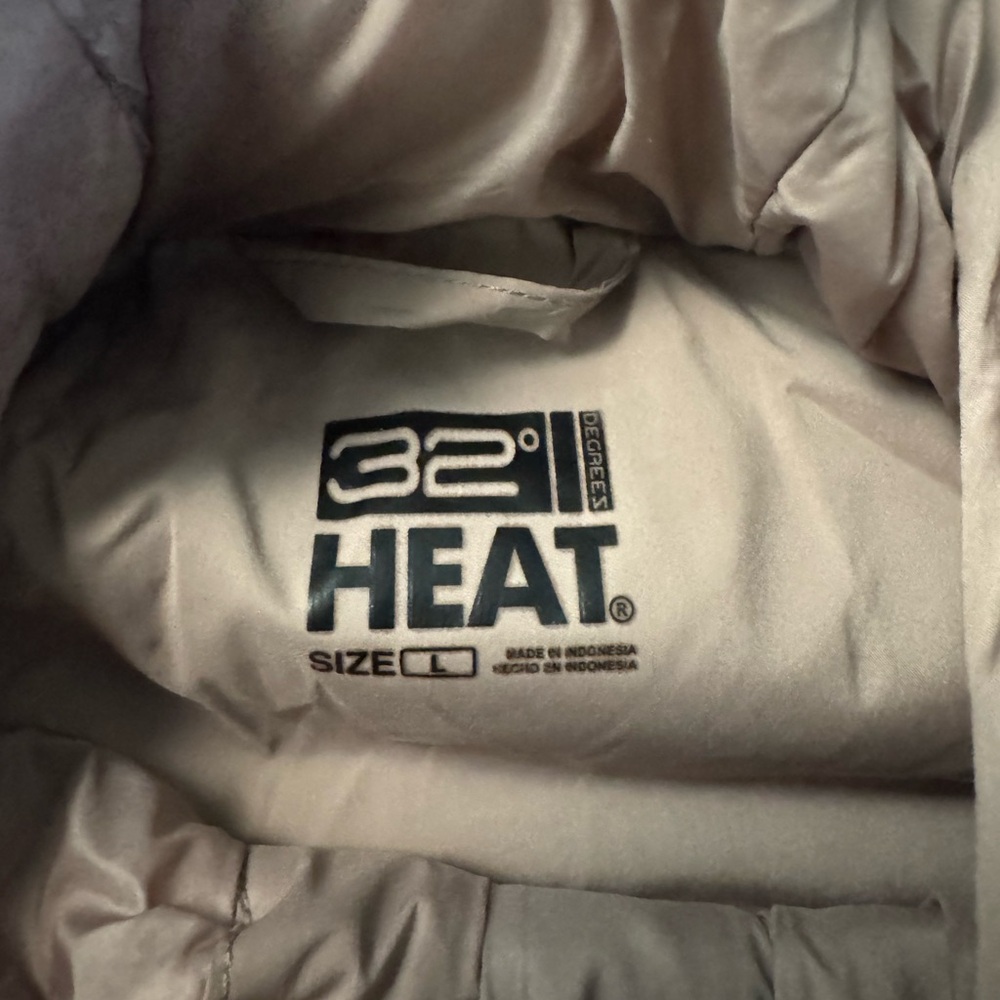 32 Degrees Beige Puffer Jacket - image 4